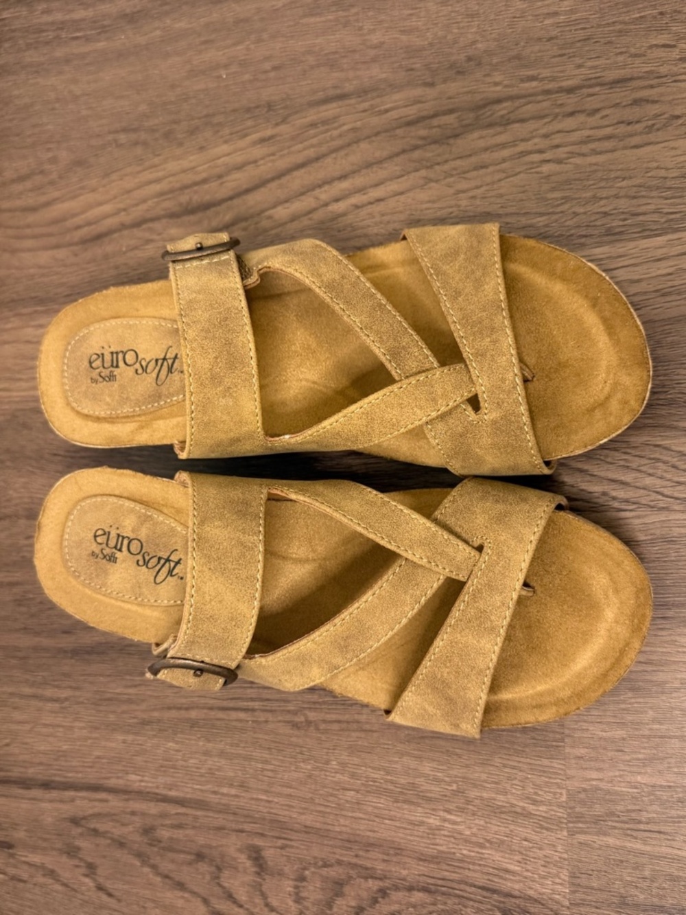 Eurosoft Women's Empire Wedge Sandal NWOT sz 7 - Picture 7 of 11